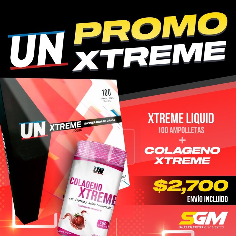 Promoción Xtreme Liquid mesoterapia quemador de grasa más envío de gratis y colágeno