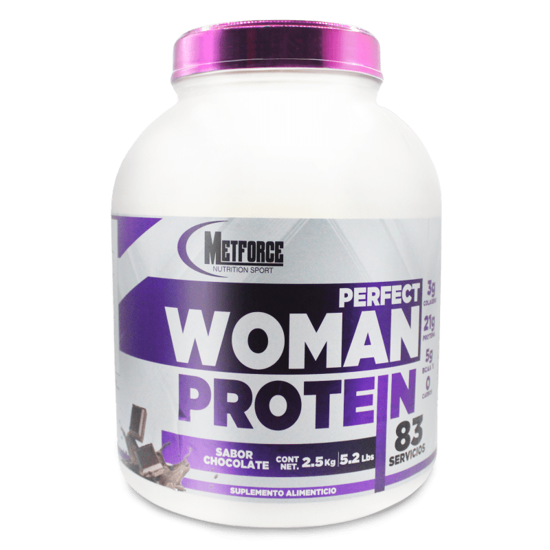 Bote de proteína para mujeres "Perfect Woman Protein" de 2.5 kg sabor chocolate