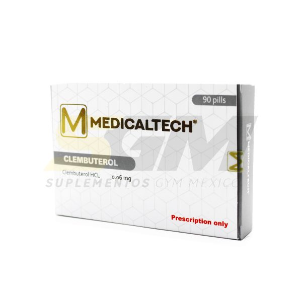 Clembuterol 60 mcg 90 Tabletas de Medicaltech - Image 3