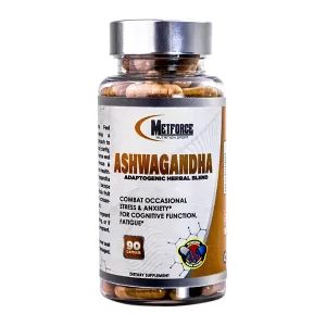 Ashwagandha: Energía y Calma Mental 90 Cápsulas de Metforce