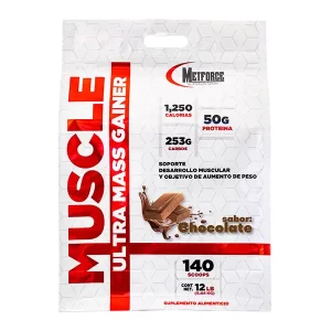 Ultra Ganador de Masa y Músculo 5kg de Metforce