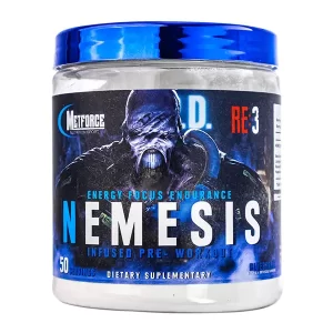 Nemesis Pre-Workout: Fuerza; Foco marca Metforce