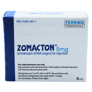 Descubre el poder de la somatropina con Zomacton 5mg, un vial inyectable que ofrece una dosis precisa de somatropina para potenciar el rendimiento físico.