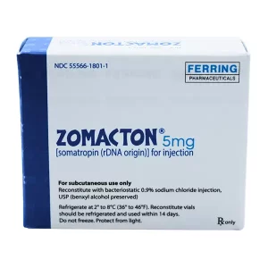Zomacton 5mg - Kit de Inyección de Hormona