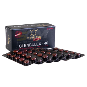 Caja de Clembulex 40 Select de 60 pastillas marca Pharlabs