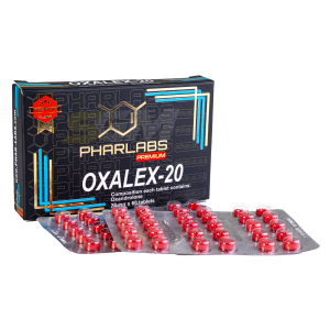 Oxalex 20 mg de 60 tabletas Pharlabs Premium