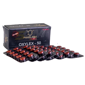 Caja de 60 pastillas de Oxylex 50 Select marca Pharlabs Select