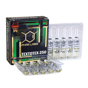 Testotex 250 mg Ampolletas Pharlabs Premium
